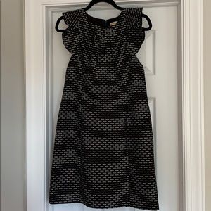 Black and Gold cocktail dress